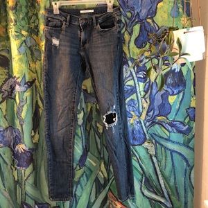 Levi 701 Super Skinny Jeans